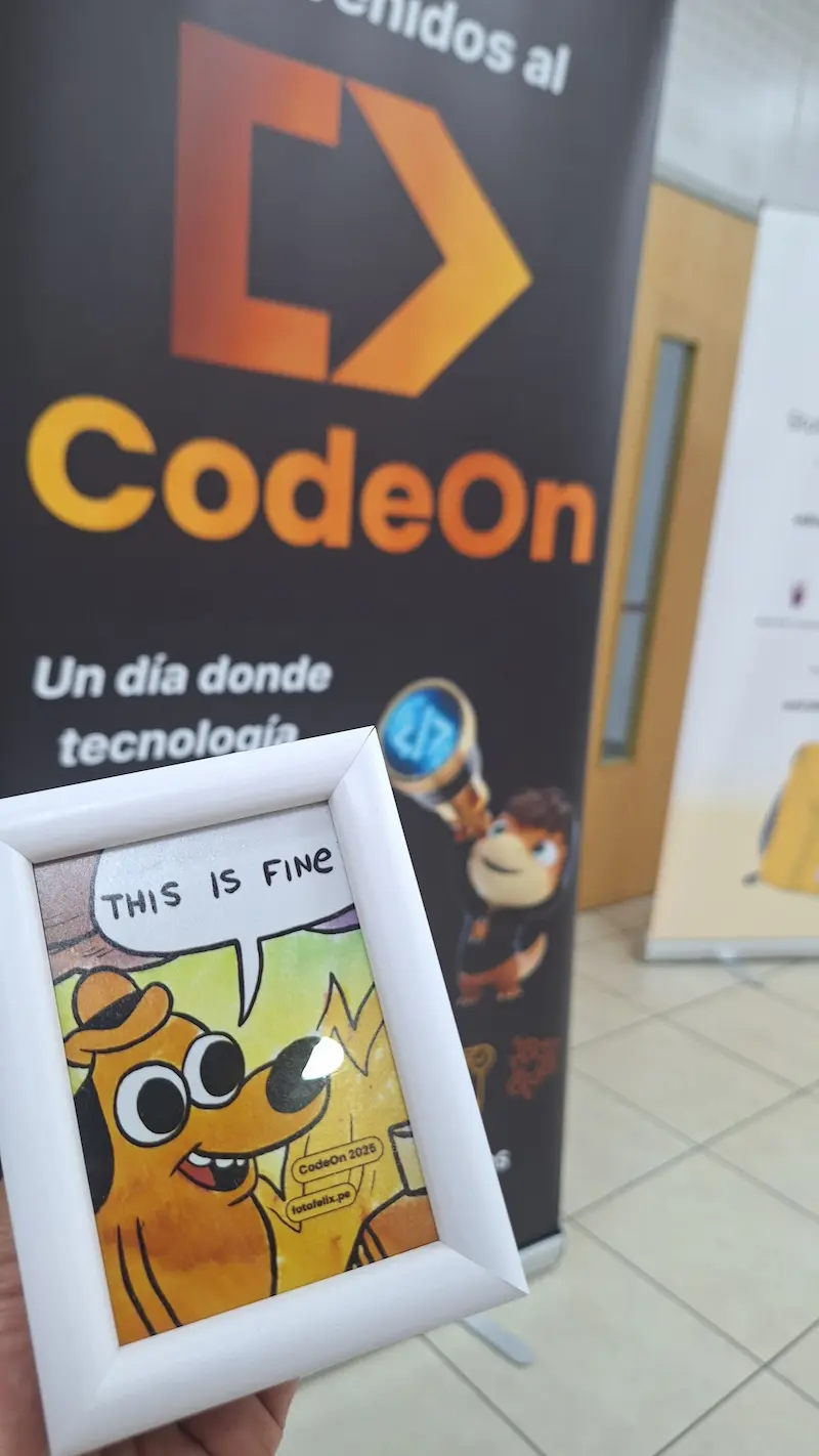 Cuadro viajero para el evento La Codeon