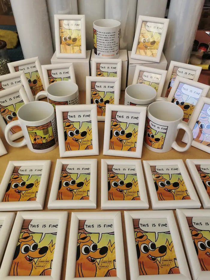 Foto regalo personalizado para speakers y sorteos