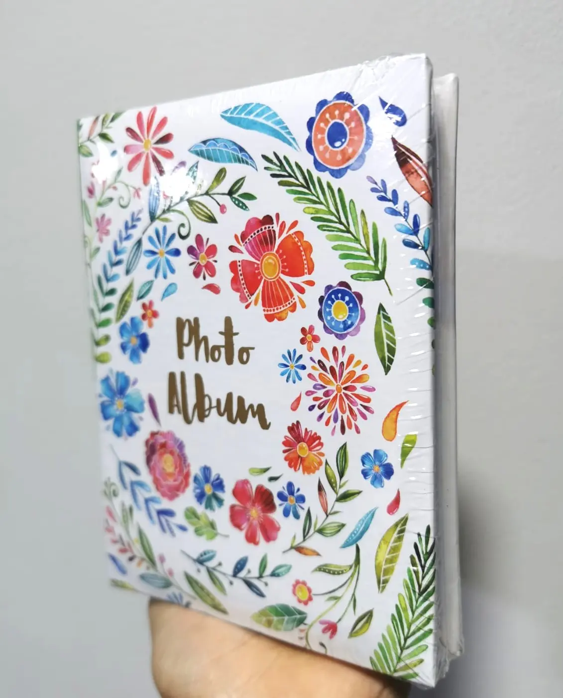 Album de 100 fotos 10x15 estilo flores multicolor